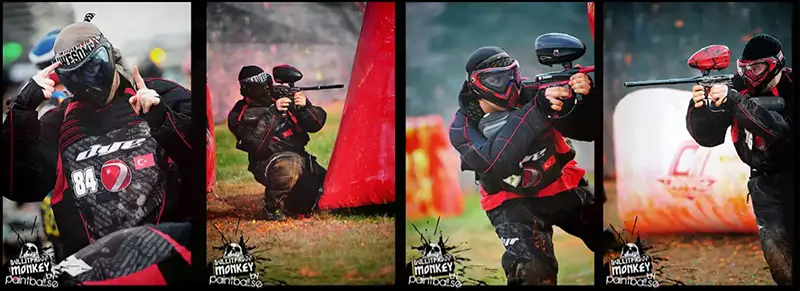 پینتبال در شهر ازمیر ترکیه